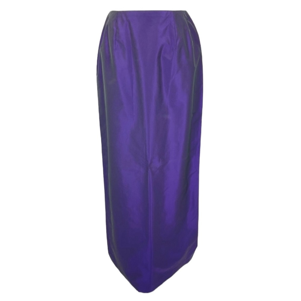 Carlisle Taffeta Maxi Skirt 4 Purple